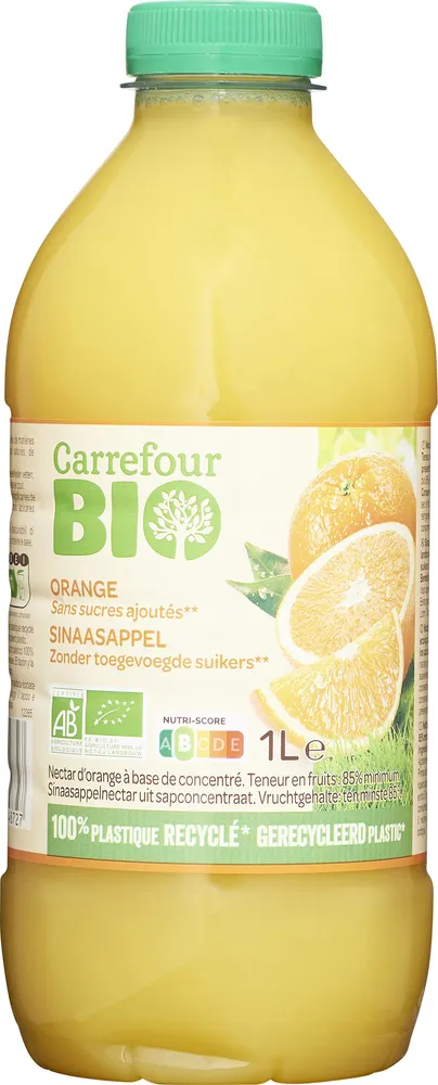 ORANGE Sans sucres ajoutés**