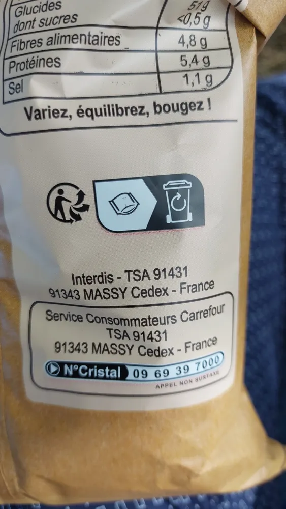 Chips paysanne nature