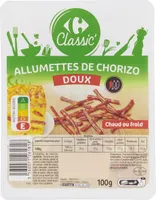 Allumettes de chorizo