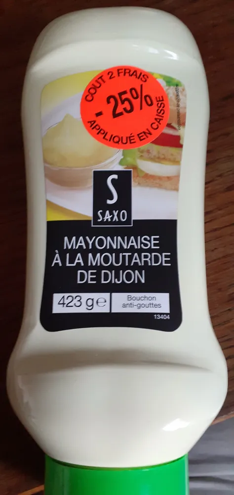 mayonnaise à la moutarde de Dijon