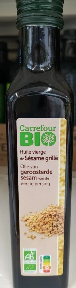 Huile Vierge de sésame grillé