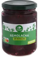 Remolacha en rodajas