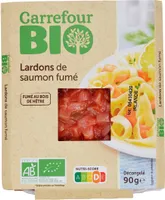 Lardons de saumon