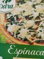 Pizza espinacas