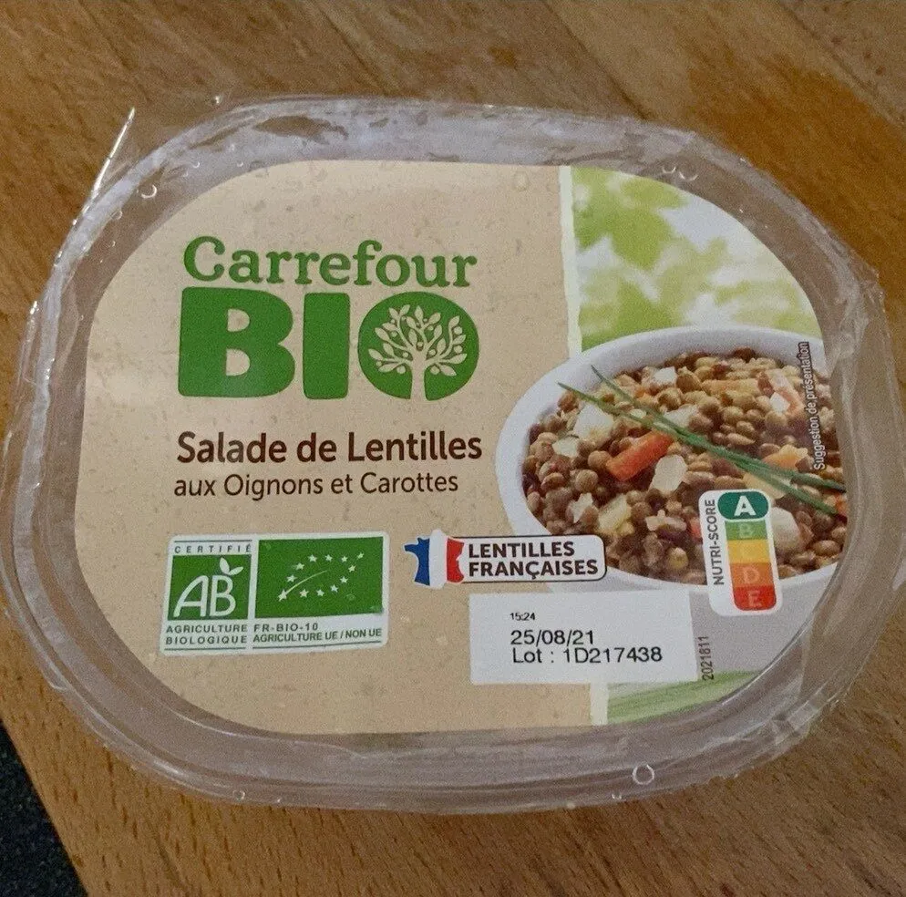 Salade de lentilles
