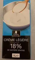 Crème Légère 18% de matière grasse