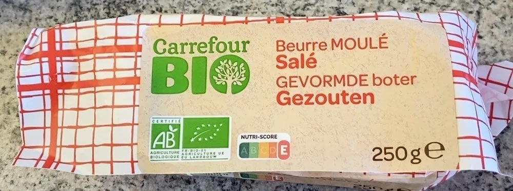Beurre MOULÉ Demi-sel