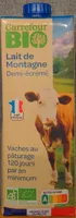 Lait de Montagne Demi-écrémé