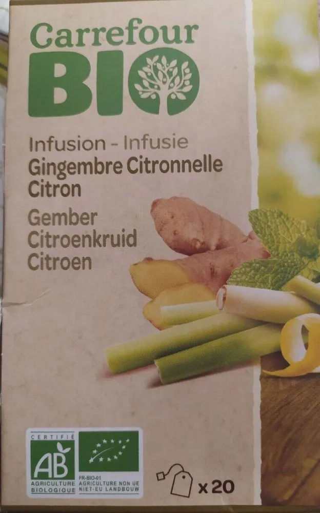 Infusion Gingembre Citron