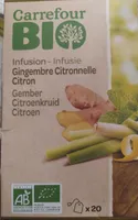 Infusion Gingembre Citron