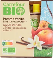 Pomme Vanille Sans sucres ajoutés*