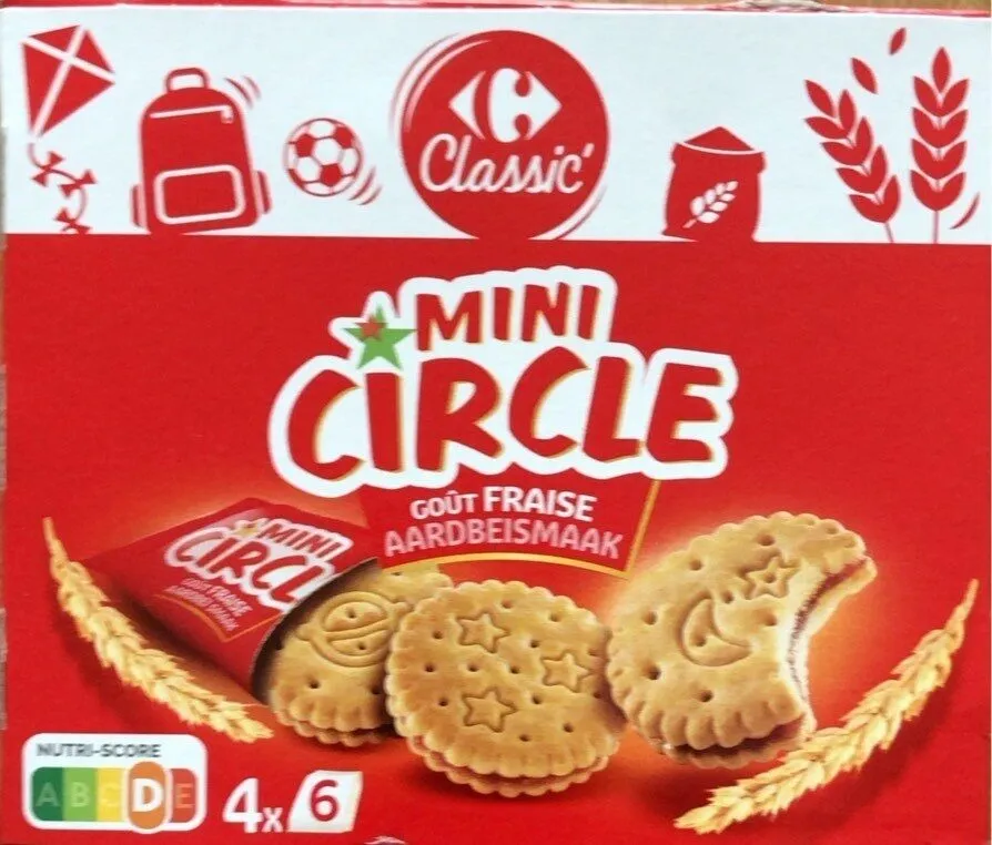 Mini circle goût fraise