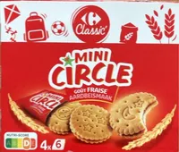 Mini circle goût fraise
