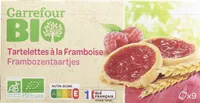 Tartelettes à la framboise