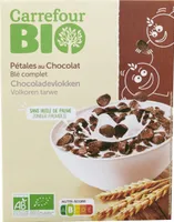 Pétales au chocolat blé complet