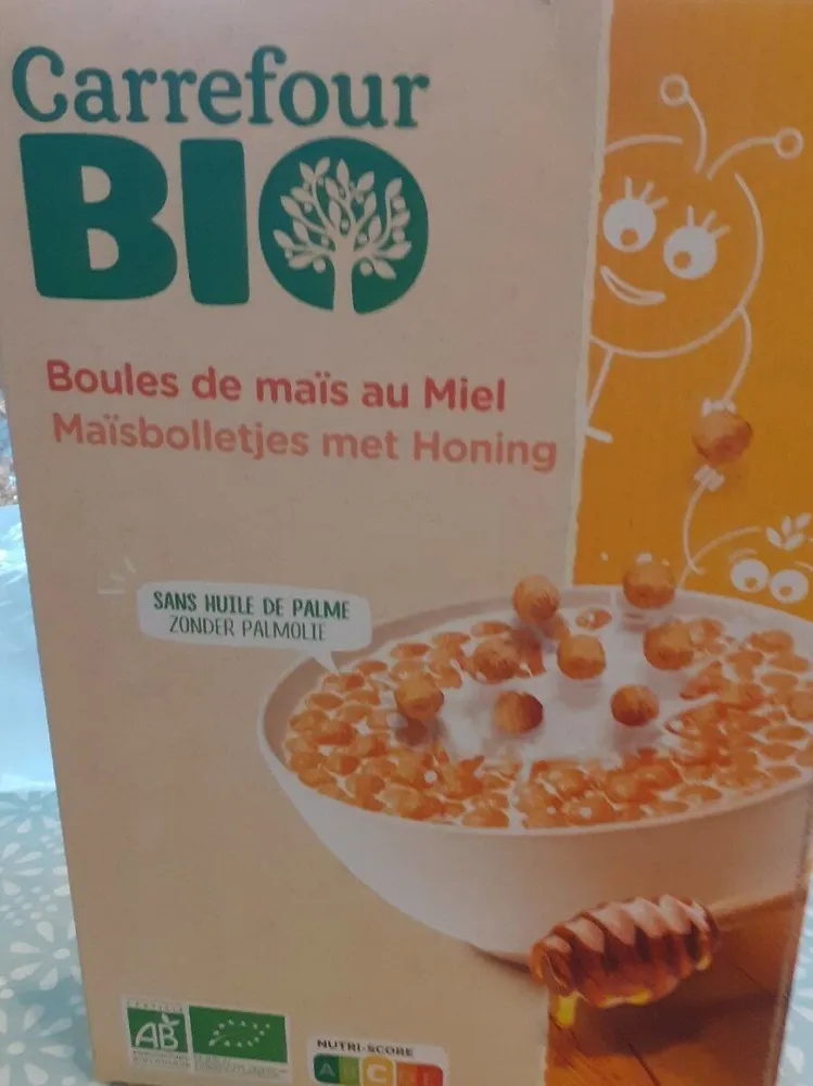 Boules de maïs au miel