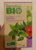 Infusion DETOX Frêne, Menthe poivrée, Hibiscus
