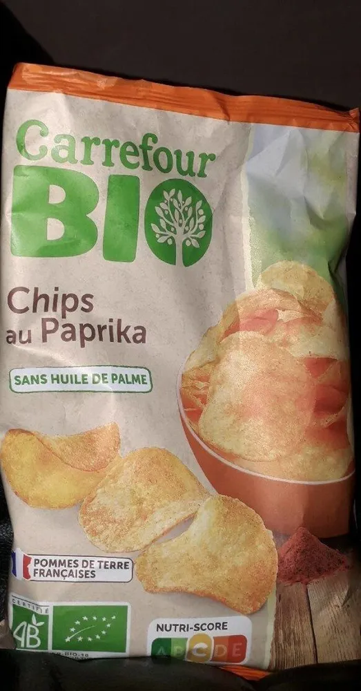 Chips au paprika