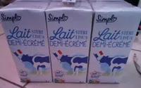 Lait demi-écrémé