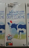 Lait stérilisé UHT demi-écrémé