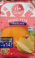 Mimolette tranches