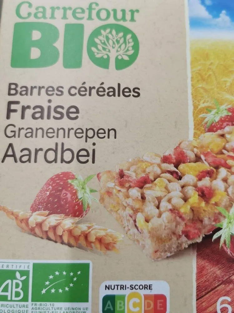 Barres céréales FRAISE