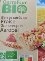Barres céréales FRAISE