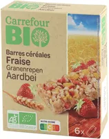 Barres céréales FRAISE