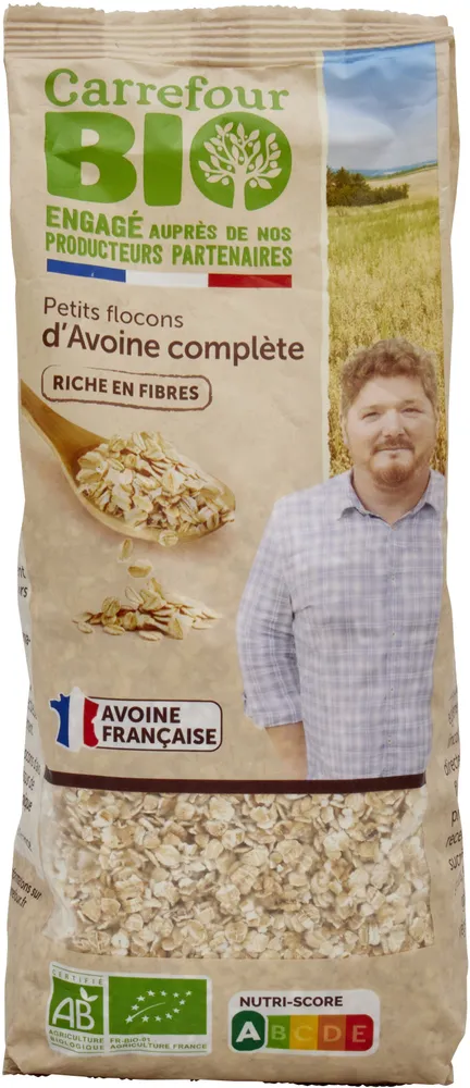 Petits flocons d'avoine complète