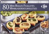 80 mini roulé feuilletés