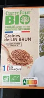 Graines de lin brun