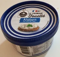 Le fromage fouetté Nature Au sel de mer