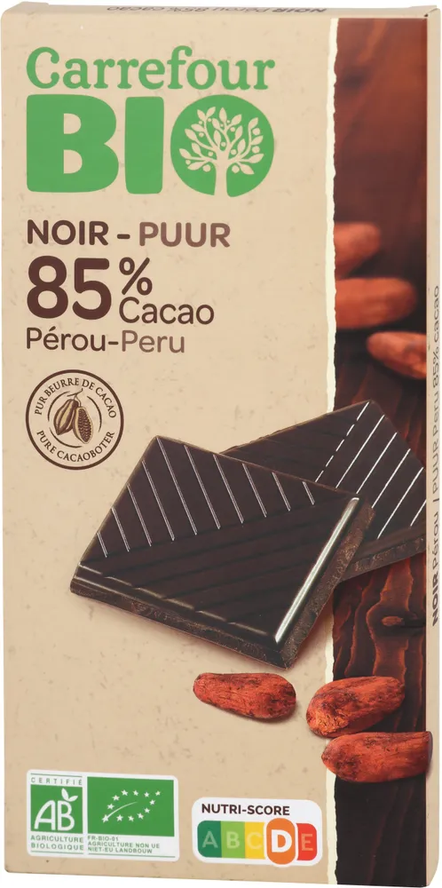 Tableta chocolate negro 85%