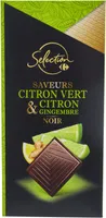Saveurs citron vert citron & gingembre noir