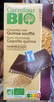 Chocolat noir quinoa soufflé