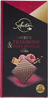 Saveur framboise & crêpe dentelle noir