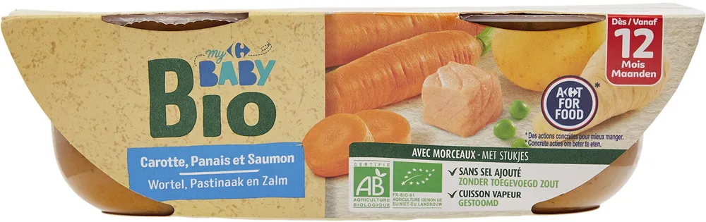 Carotte, Panais et Saumon