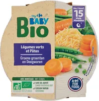 Legumes verts et pates