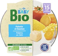Polenta et saumon