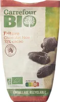 Friture Chocolat Noir 72% cacao