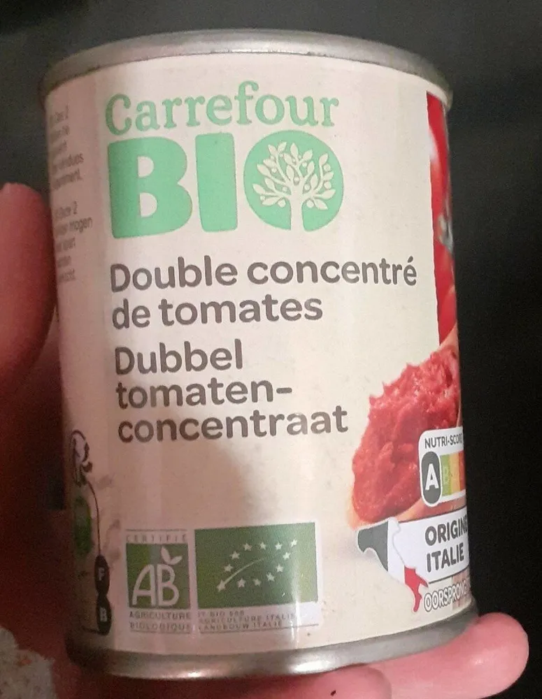 Double concentré de tomates