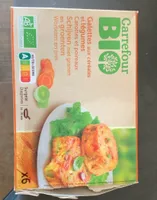 Galettes aux céréales et légumes carottes et poireaux