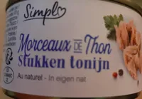 Morceaux de thon