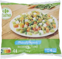 Précuits vapeur Macédoine de légumes