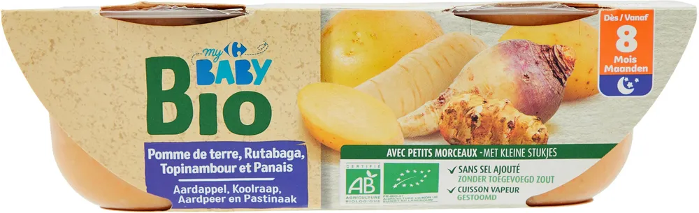 Pomme de Terre, Rutabaga, Topinambour et Panais