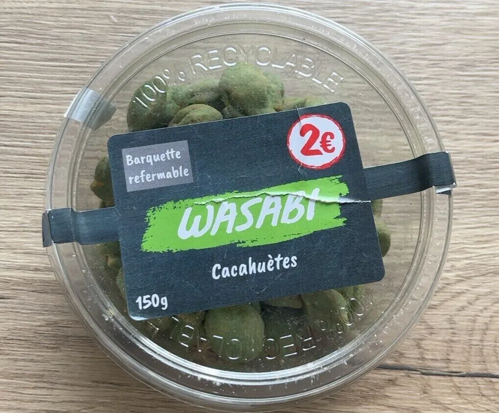 Wasabi cacahuètes