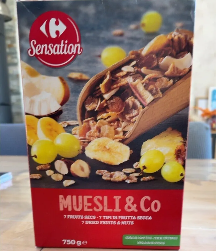 MUESLI & Co 7 FRUITS SECS