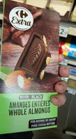 Noir amandes entières
