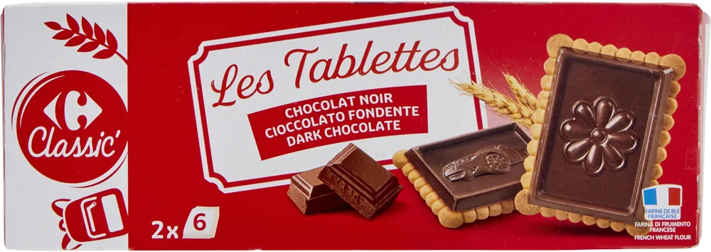 Les Tablettes CHOCOLAT NOIR
