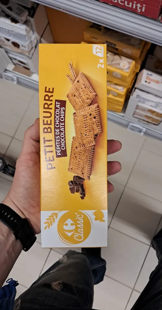 Petit beurre pépites de chocolat
